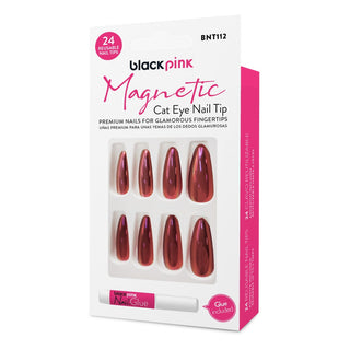 BLACK PINK - Nail Tips Premium False Nails BNT112