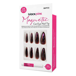 BLACK PINK - Nail Tips Premium False Nails BNT113