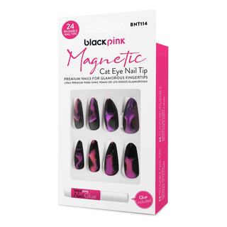 BLACK PINK - Nail Tips Premium False Nails BNT114