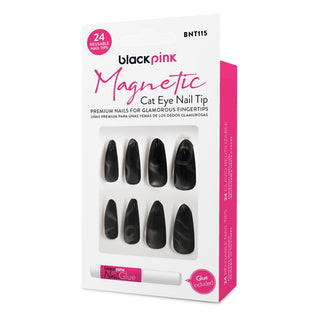 BLACK PINK - Nail Tips Premium False Nails BNT115