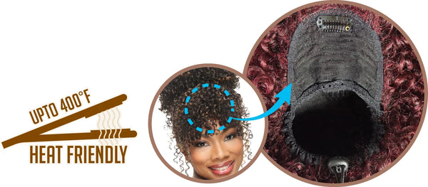 EVE HAIR - THE SCARLET BANG PONY BP-603