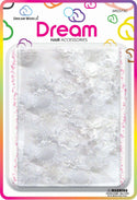 DREAM WORLD - Hair Barrettes Sunflower MINI CLEAR 20PCs