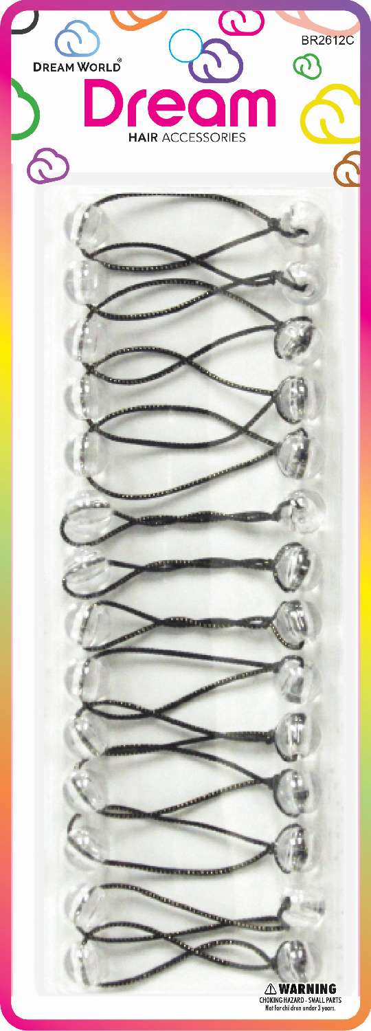 DREAM WORLD - Hair Knockers Small 14 Pieces (BR2612C)