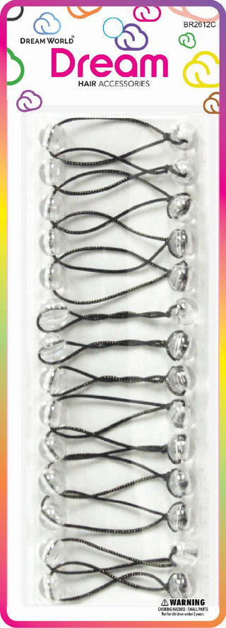 DREAM WORLD - Hair Knockers Small 14 Pieces (BR2612C)