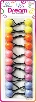 DREAM WORLD - Hair Knockers Ball PASTEL 10PCs
