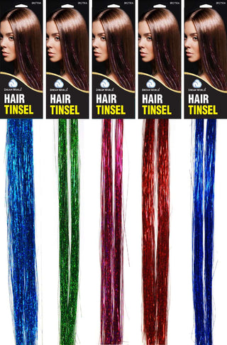 DREAM WORLD - HAIR TINSEL ASSORTED COLOR