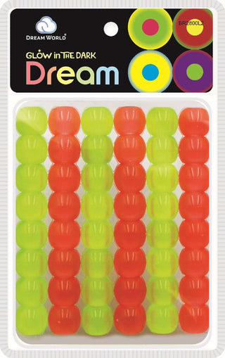DREAM WORLD - GLOW IN THE DARK 18MM LUMINOUS YELLOW/ORANGE