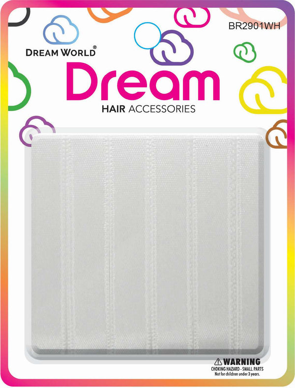DREAM WORLD - Hair Ribbons White
