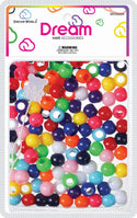DREAM WORLD - HAIR BEADS MEDIUM ASSORTED (BR3000A)