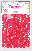 DREAM WORLD - HAIR BEADS MEDIUM HOT PINK (BR3000HP)
