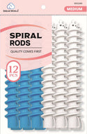 DREAM WORLD - 12 PCS Medium Spiral Rods