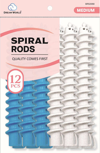 DREAM WORLD - 12 PCS Medium Spiral Rods