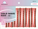 DREAM WORLD - 12 Pieces Pink Cold Wave Rods
