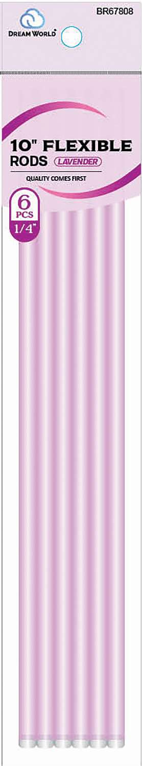 DREAM WORLD - 10" FLEXIBLE RODS LAVENDER