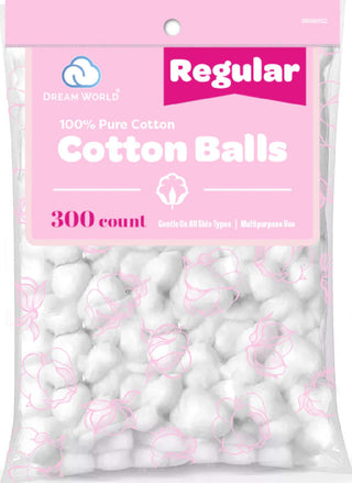 DREAM WORLD - SMALL COTTON BALL 300PCS