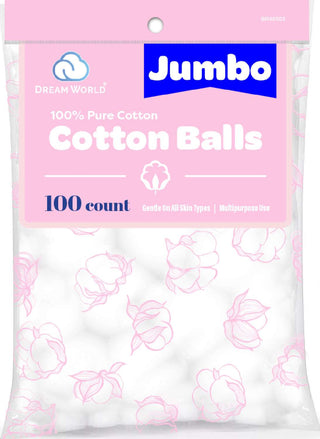 DREAM WORLD - Cotton Ball 100PCS