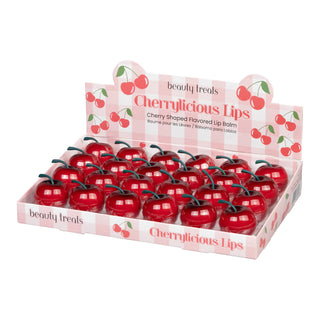 BEAUTY TREAT - CHERRY LIP BALM 1PC