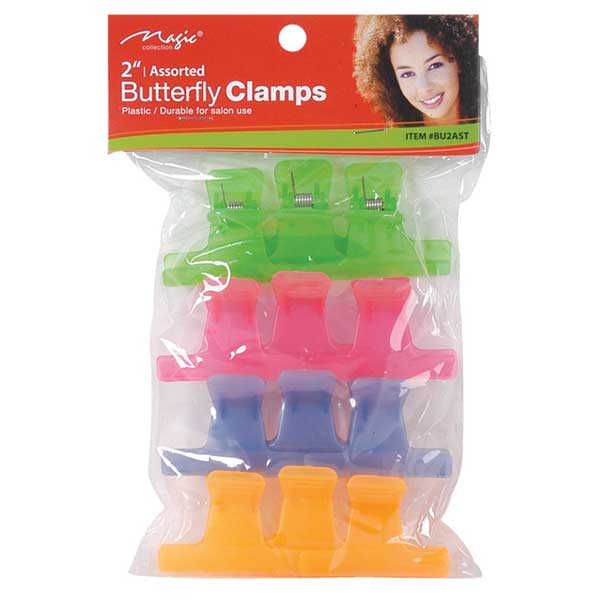 MAGIC COLLECTION - Butterfly Clamps ASSORTED 2