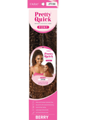 OUTRE - PRETTY QUICK - DRAWSTRING PONY - BERRY