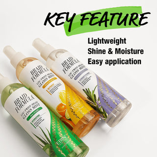 EBIN - BRAID FORMULA LOC. TWIST. BRAID GLOSS MIST - HYDRATING