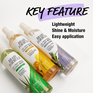 EBIN - BRAID FORMULA LOC. TWIST. BRAID GLOSS MIST - STRENGTHENING
