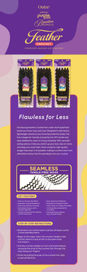 OUTRE - PURPLE PACK BRAZILIAN - FEATHER LOOSE DEEP 18"