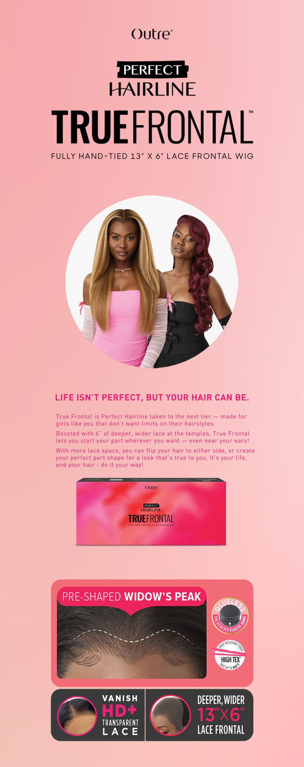 OUTRE - LACE FRONT WIG-PERFECT HAIRLINE 13X6-TRUE FRONTAL- PEAK 705