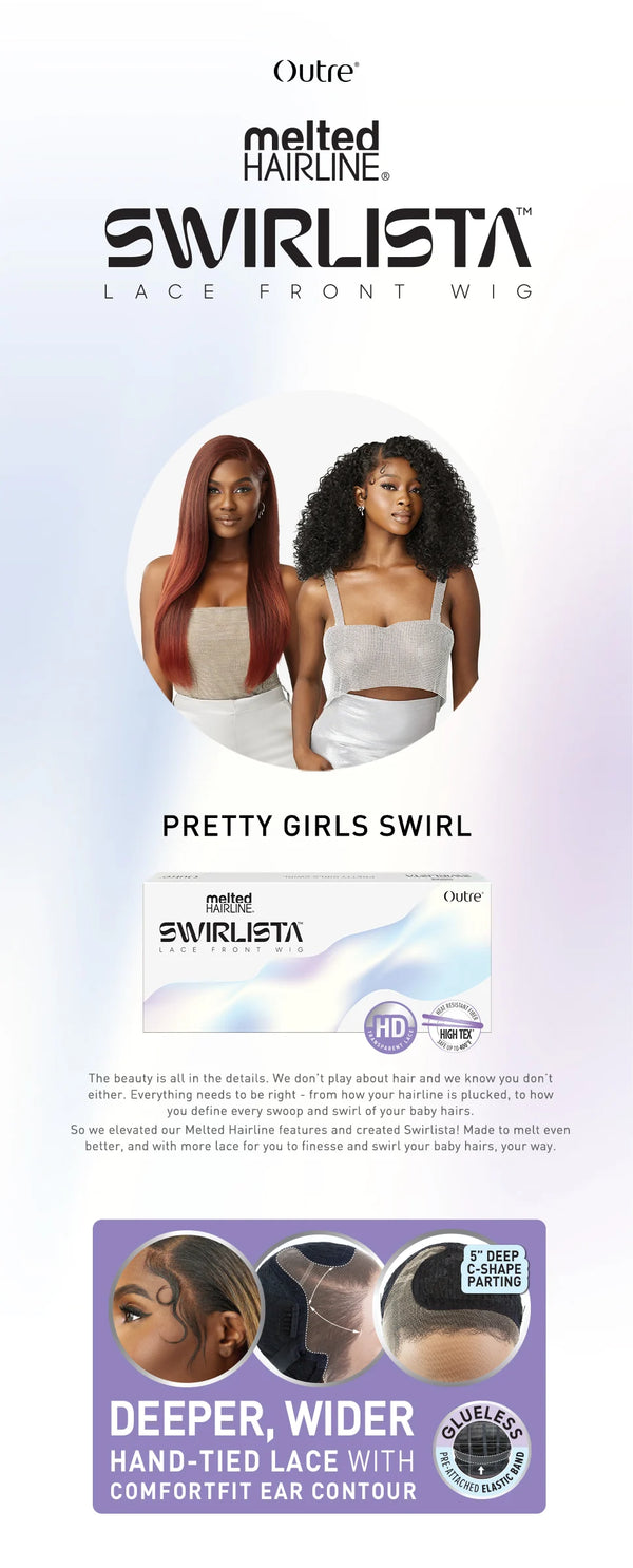 OUTRE - QL - MELTED HAIRLINE - SWIRLISTA - SWIRL 104 - HT