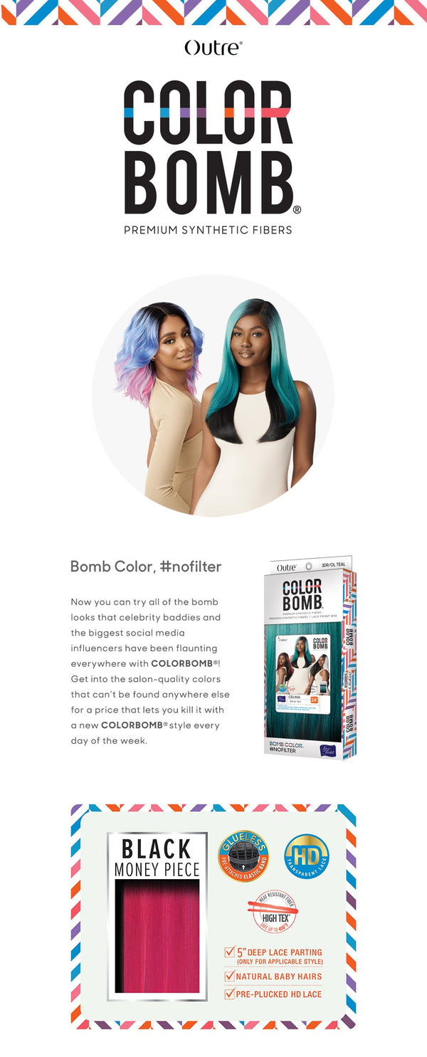 OUTRE - LACE FRONT WIG - COLORBOMB - GALA - HT