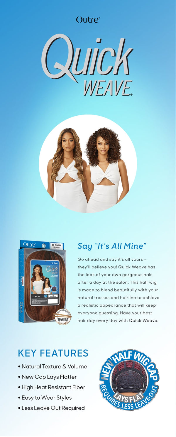 OUTRE - QUICK WEAVE - BOHEMIAN LONG WIG