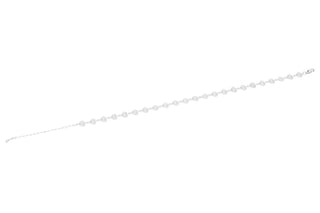 C&L - BLACKPINK SILVER CHARM ANKLET