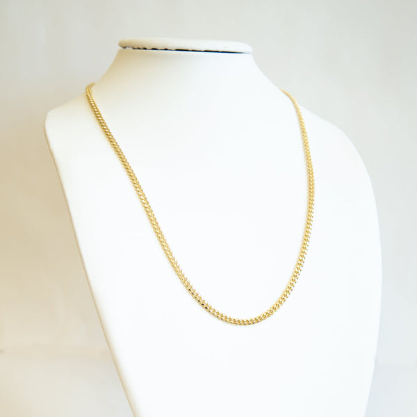 JOY JEWELRY - Gold Necklace Chain 4mm 24