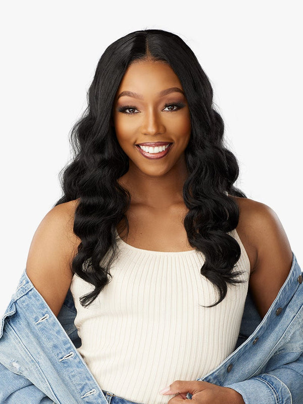SENSATIONNEL - KINKY EDGE Y-PART LACE WIG - KINKY LOOSE WAND CURL24 (CK&CO)