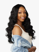 SENSATIONNEL - KINKY EDGE Y-PART LACE WIG - KINKY LOOSE WAND CURL24 (CK&CO)