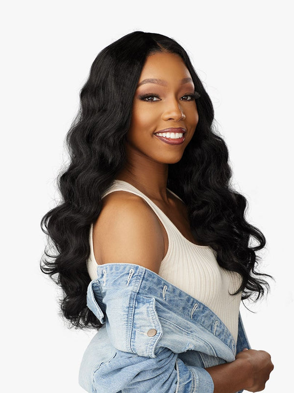 SENSATIONNEL - KINKY EDGE Y-PART LACE WIG - KINKY LOOSE WAND CURL24 (CK&CO)
