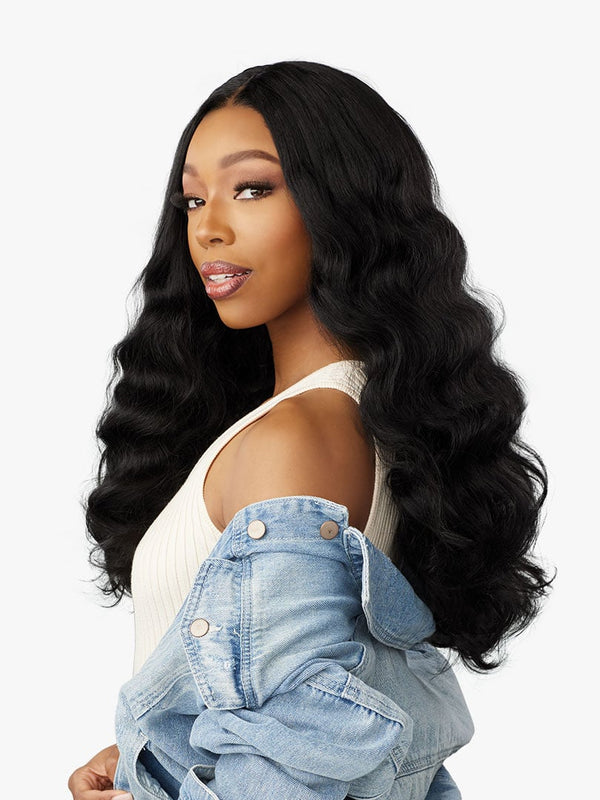 SENSATIONNEL - KINKY EDGE Y-PART LACE WIG - KINKY LOOSE WAND CURL24 (CK&CO)