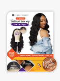 SENSATIONNEL - KINKY EDGE Y-PART LACE WIG - KINKY LOOSE WAND CURL24 (CK&CO)