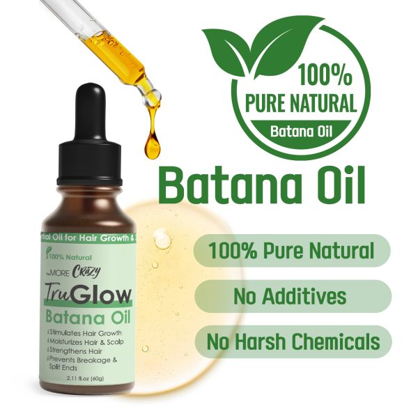 The More Crazy - TruGlow 100% Natural Batana Oil