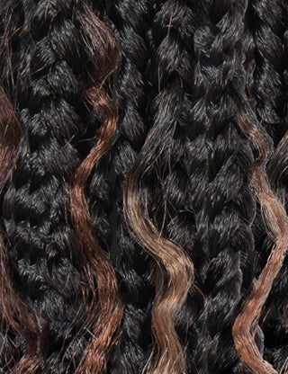 OUTRE - 100% FHT WHOLE LACE WIG - BOHO MERMAID BOX BRAID 32