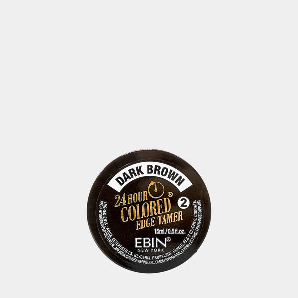 EBIN - 24 HOUR COLORED EDGE TAMER - DARK BROWN