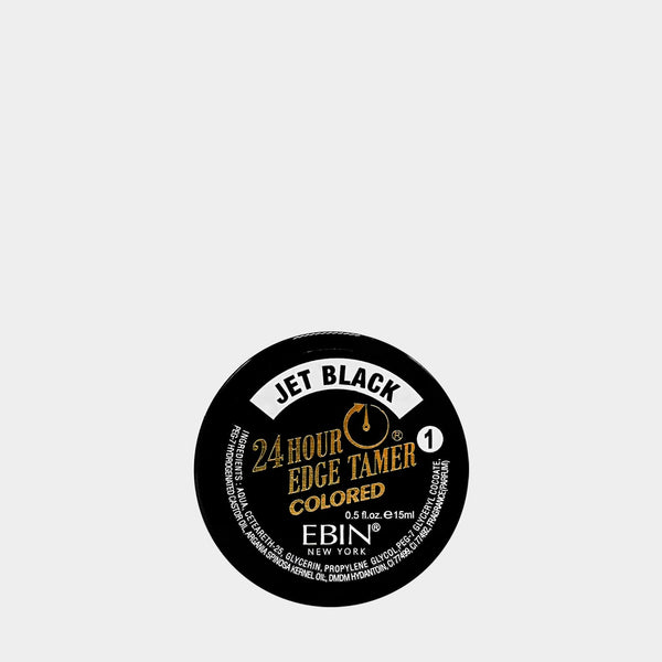 EBIN - 24 HOUR COLORED EDGE TAMER - JET BLACK