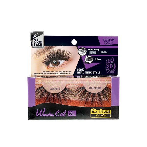 EBIN - BLOSSOM - WONDER CAT XL 25MM 3D FAUX MINK LASHES