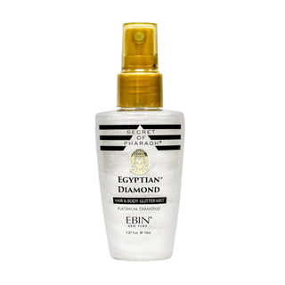 EBIN - SECRET OF PHARAOH HAIR & BODY GLITTER MIST - PLATINUM