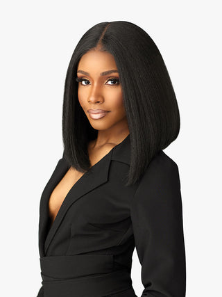 SENSATIONNEL - BUTTA CHIC BOB LACE WIG - LOB UNIT 8