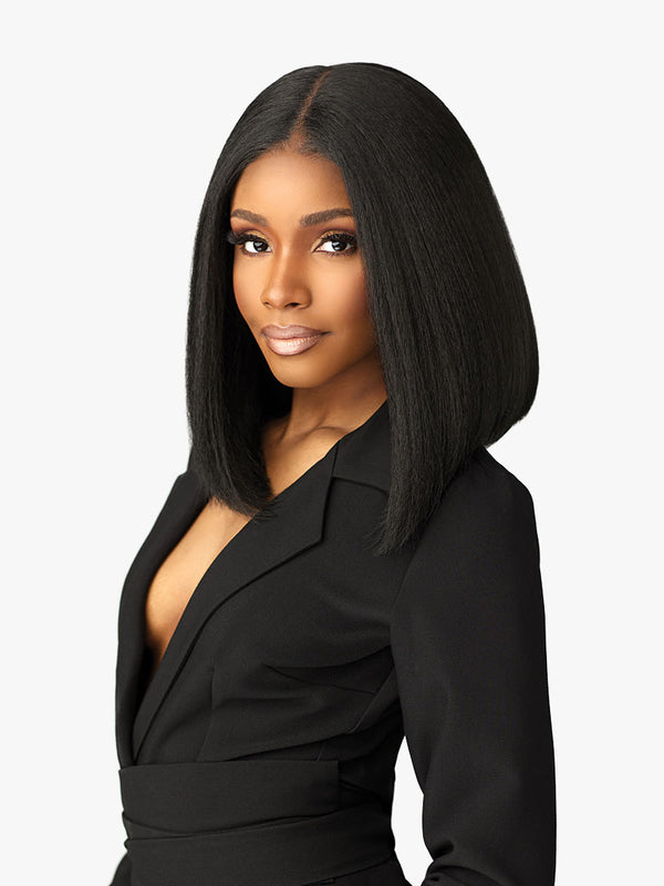 SENSATIONNEL - BUTTA CHIC BOB LACE WIG - LOB UNIT 8