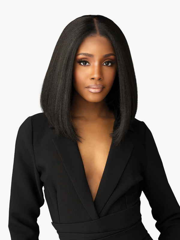 SENSATIONNEL - BUTTA CHIC BOB LACE WIG - LOB UNIT 8