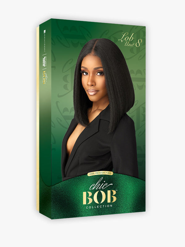 SENSATIONNEL - BUTTA CHIC BOB LACE WIG - LOB UNIT 8