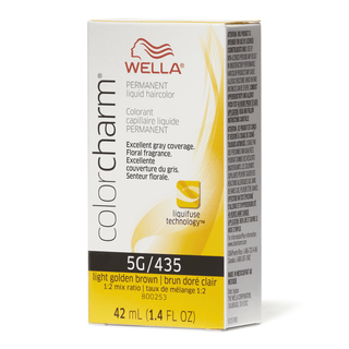 WELLA - Color Charm Permanent Liquid Hair Toner 5G/435 Light Golden Brown
