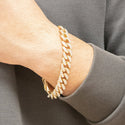 JOY JEWELRY - Gold Cuban Bracelet GCCB02