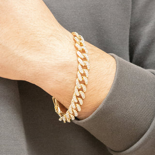 JOY JEWELRY - Gold Cuban Bracelet GCCB01